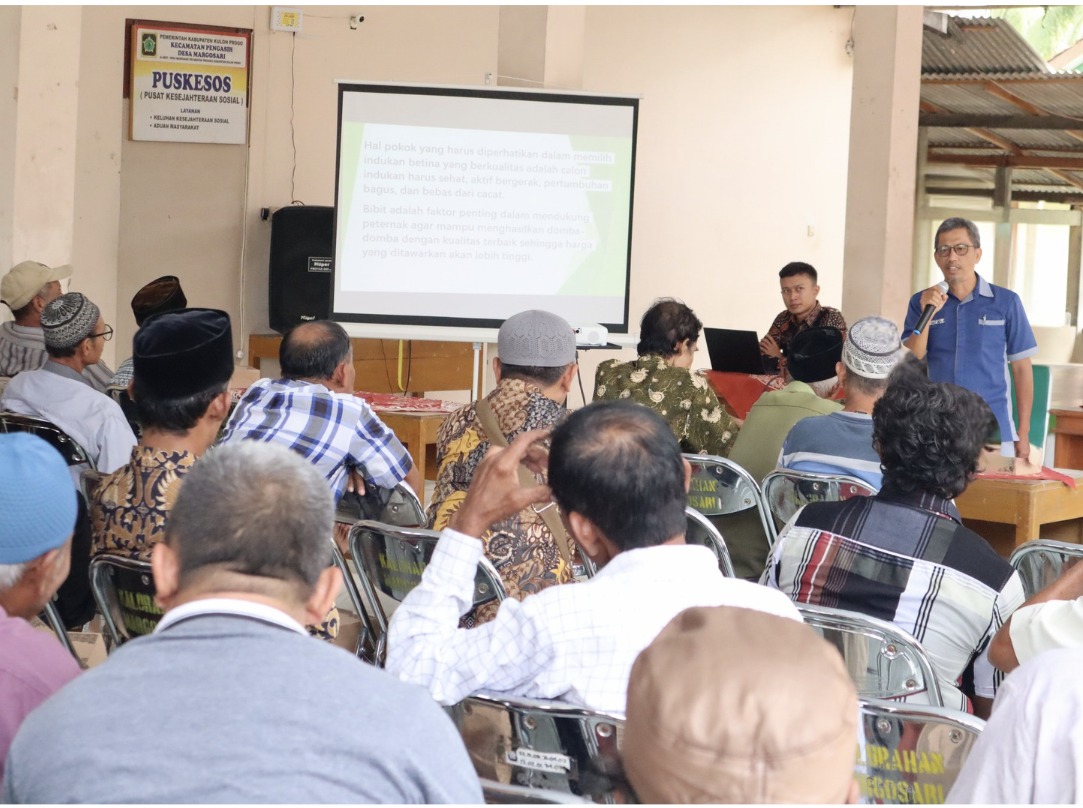 Workshop II Kegiatan Ketahanan Pangan Hewani (Bibit Domba) Tahun 2024